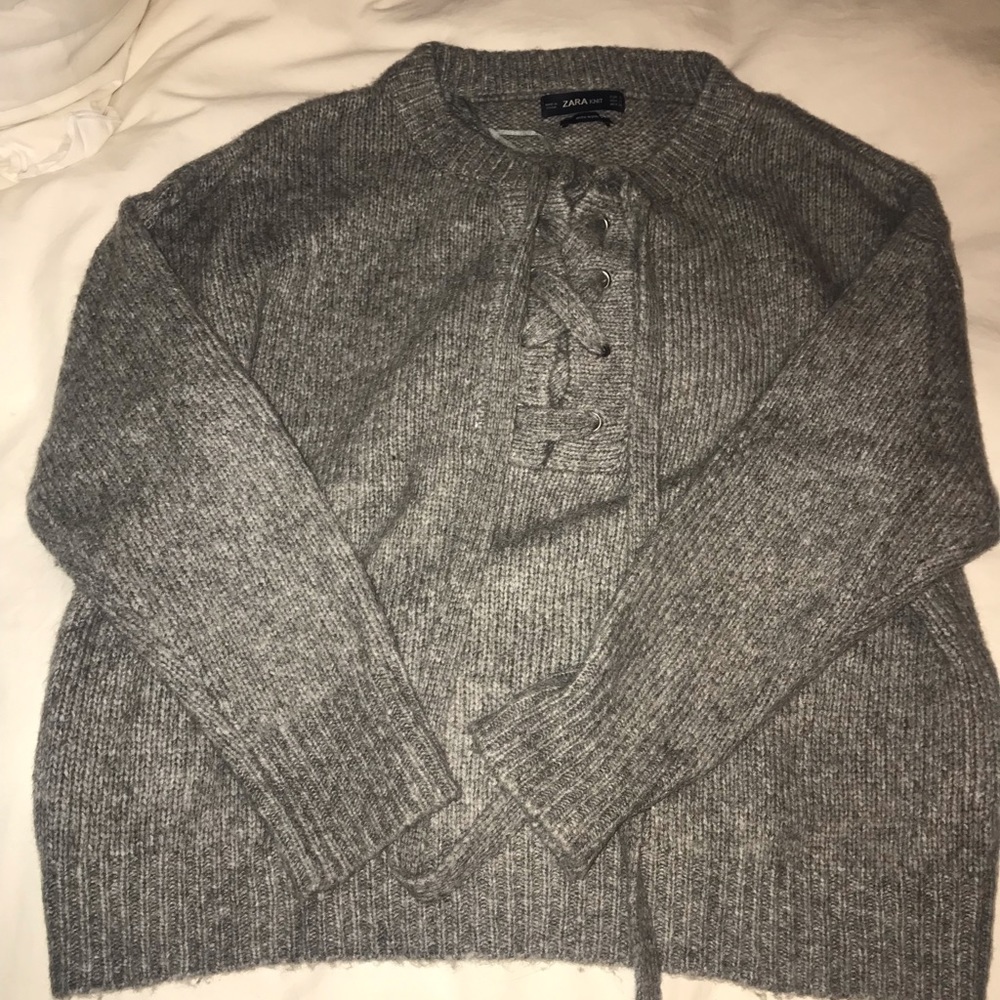 Zara grey sweater
